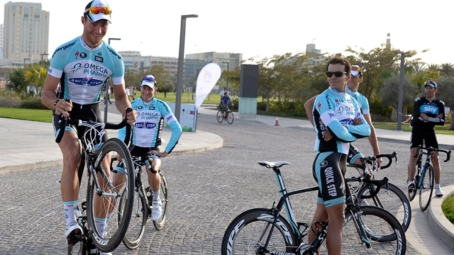 Tom Boonen staves of the boredom and apathy in Qatar (AAP)