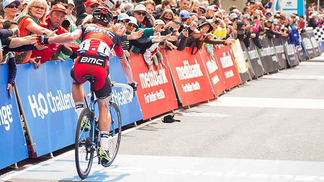 The 'Cadel effect' has done wonders for Australian cycling but can it now help events like the Great Ocean Road Race prosper? (AAP)