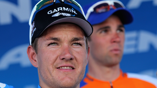 Heinrich Haussler was consistently beaten by Peter Sagan at the Amgen Tour of California (Getty Images)