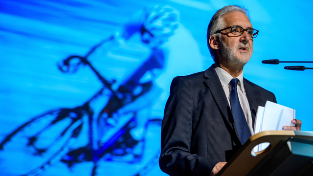 With the release of the CIRC report, UCI president Brian Cookson is tasked with steering the sport in a new direction (AAP)