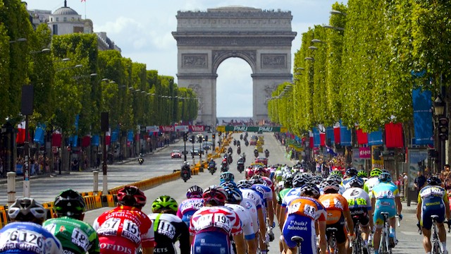 The Tour de France... stunning scenery, captivating racing, and super-human efforts... It's compelling viewing once you know what's going on. (Getty Images/AFP)