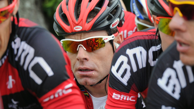 Assassin ... Evans is no face in the crowd, and proved today he will still be the man to beat at the Tour de France (Getty Images)