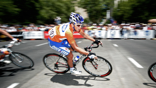 Quickstep's Allan Davis winning the Tour Down Under (Getty)