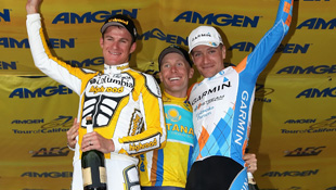 Leipheimer makes it three