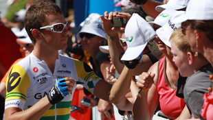 Australian national road champion Jack Bobridge at the 2011 Tour Down Under in Adelaide. (Image: AAP)