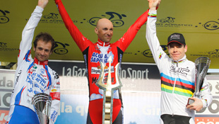 Garzelli pips Scarponi to win Tirreno-Adriatico