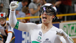 World Keirin Champion, Shane Perkins (AAP)