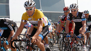 Australian Heinirich Haussler (left) is on of Garmin-Cervelo's main men for the Spring Classics. Photo: AAP