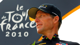 Team RadioShack's Lance Armstrong (AAP)