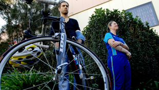 Kate Nichols (right) and Ben Kersten (AAP)