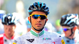 image Alberto Contador prior to the start of the fifth stage of the Tour of Catalonia (AAP)