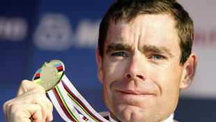 Cadel Evans, world champion (Photo: AAP)