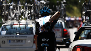 Team Sky from the Drivers seat (Getty)