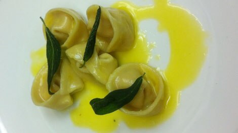 Pumpkin tortellini