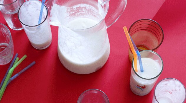 Custard apple smoothie (sinh to mang cau)