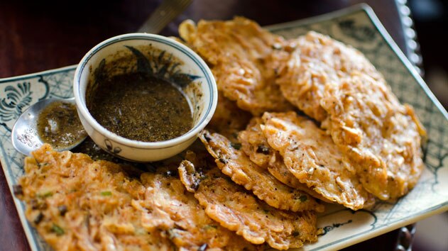 Prawn cakes