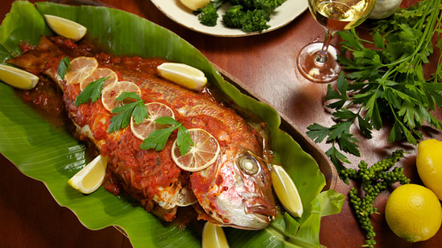 Baked fish (pesce al forno)