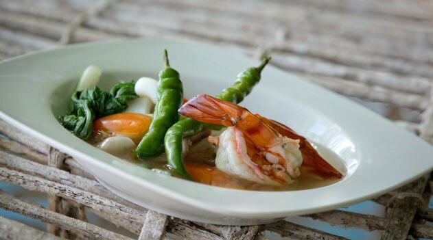 Seafood sinigang