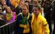 play [Socceroos celebrate with fans]
