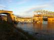 US bridge collapses, people in water