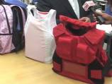 Bulletproof backpacks for Colombia kids
