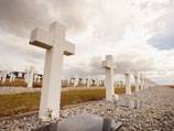 Monument to soldiers defaced in Falklands
