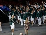 Australia marches into opening ceremony