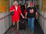 Branson serves as AirAsia stewardess