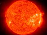 Sun unleashes strong solar flare