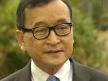 Exiled Cambodian leader prays for democracy