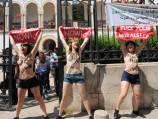 Tunisia jails topless protesters