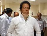 Pakistan's Imran Khan leaves hospital
