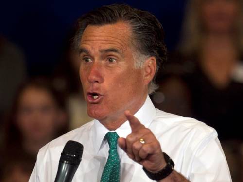 Republican Mitt Romney. (AAP)