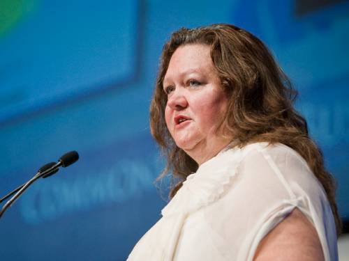Gina Rinehart (AAP)