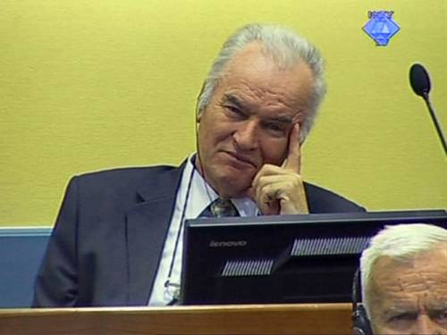 Mladic is on trial for genocide, war crimes and crimes against humanity for his role in Bosnia's 1992-1995 war. (AAP)