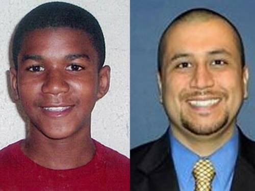 Trayvon Martin and George Zimmerman (AAP)