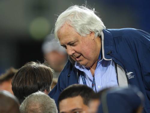 Clive Palmer. (Getty)