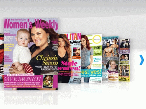 ACP's stable of titles includes the mass selling Australian Women's Weekly, Cleo and TV Week.