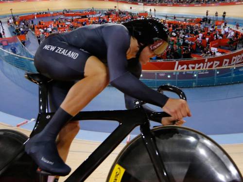 New Zealand's Shane Archbold competes at the London Games. (AAP)