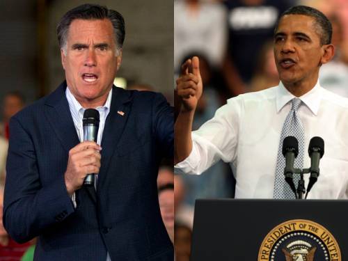 Republican presidential contender Romney is winning the fundraising race against Obama (File: AP).