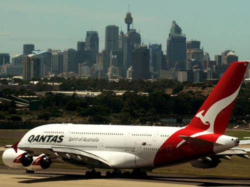 The incident is said to have occurred last Monday as the Qantas 767-300 aircraft was about to leave for Brisbane. (File: AAP)