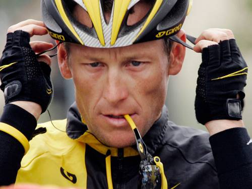 The U.S. Anti-Doping Agency is bringing doping charges against the seven-time Tour de France winner, questioning how he achieved those famous cycling victories. (AP Photo/Marcio Jose Sanchez)