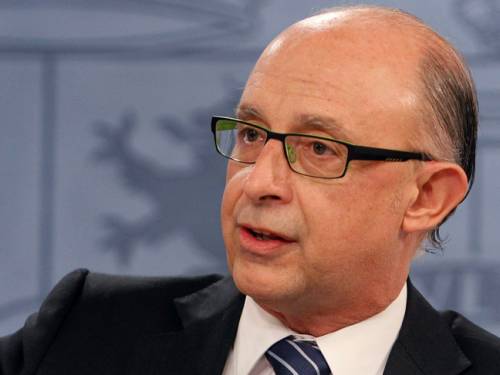 Spain's Treasury Minister Cristobal Montoro. (AAP)