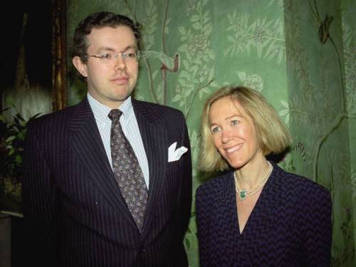 Hans Rausing, left, is due to face a London court after police found his wife's body at their home. (AAP)