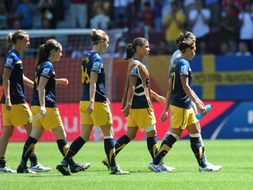 The Matildas are looking to bounce back from the disappointment of missing out on qualification for the Olympics. (Getty Images)