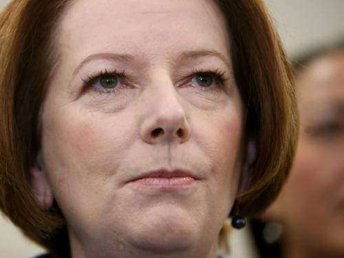 Prime Minister Julia Gillard says no foreign worker will take an Australian job. (AAP)