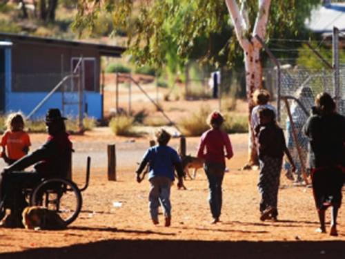 The community of Mutitjulu near Uluru, NT. (AAP)