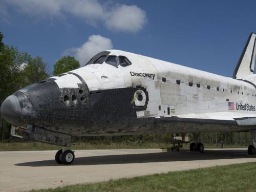 Discovery is the world's most travelled spaceship. (Getty)