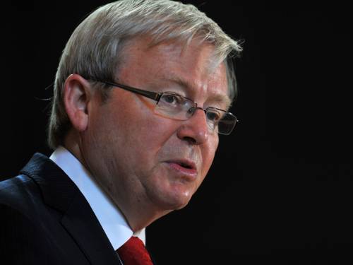 Former PM Kevin Rudd says the UN must start planning for a peacekeeping mission in war torn Syria. (AAP)