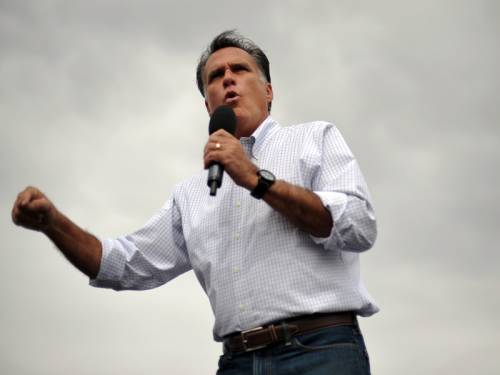 Republican nominee Mitt Romney (pic) has attacked US President Barack Obama's foreign policy. (AAP)